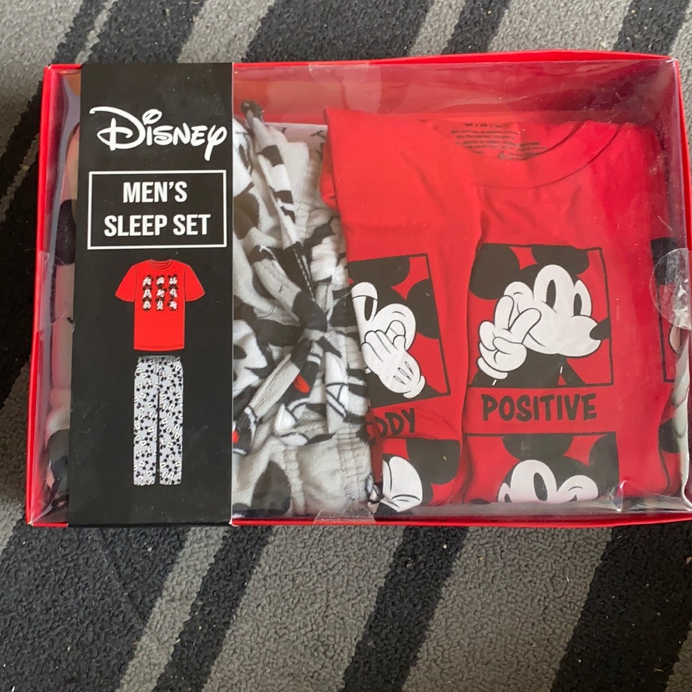 *NEW* Medium sized matching Mickey Mouse pajamas